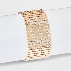 ⭐️ A New Day Gold Mesh Bracelet